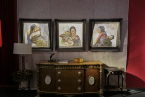 人物肖像-母子情