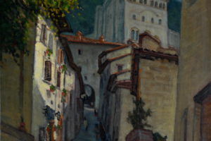 古比奥的小巷子